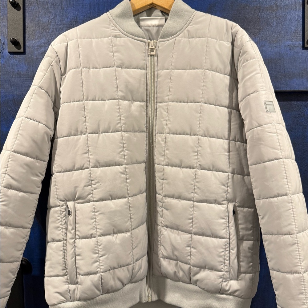 Fila Quilted Bomber Jacket